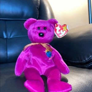 TY Beanie Baby Millennium Bear